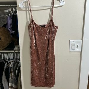 NWT Forever 21 Velvet Dress